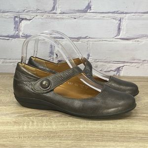 Mephisto Odalys Air Jet Bronze Mary Jane Shoes